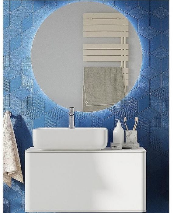 Комплект мебели для ванной STWORKI Ноттвиль 80 431036 подвесной Белый матовый