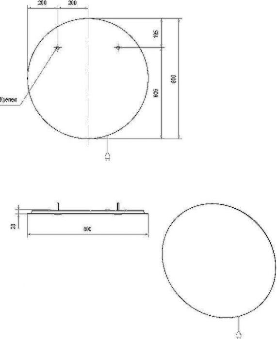 Комплект мебели для ванной STWORKI Ноттвиль 80 431036 подвесной Белый матовый