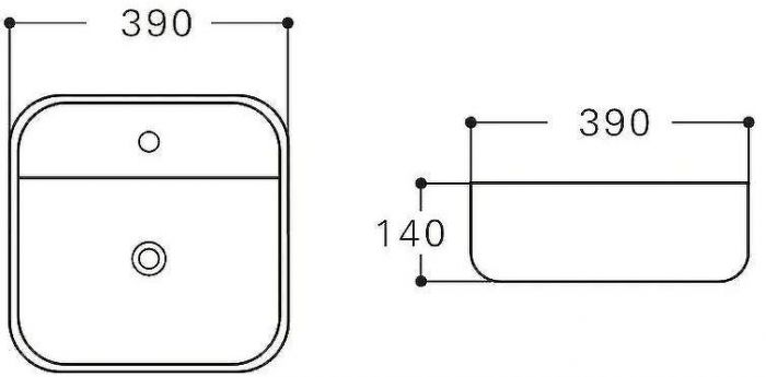 Комплект мебели для ванной STWORKI Ноттвиль 80 431036 подвесной Белый матовый