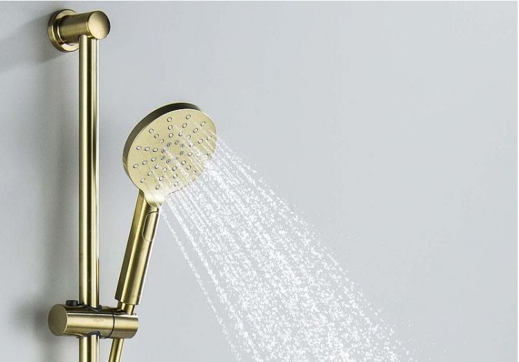 Душевой гарнитур Aquatek Оберон AQ2016BG цвет Золото шлифованное Душевой гарнитур Aquatek Оберон AQ2016BG цвет Золото шлифованное