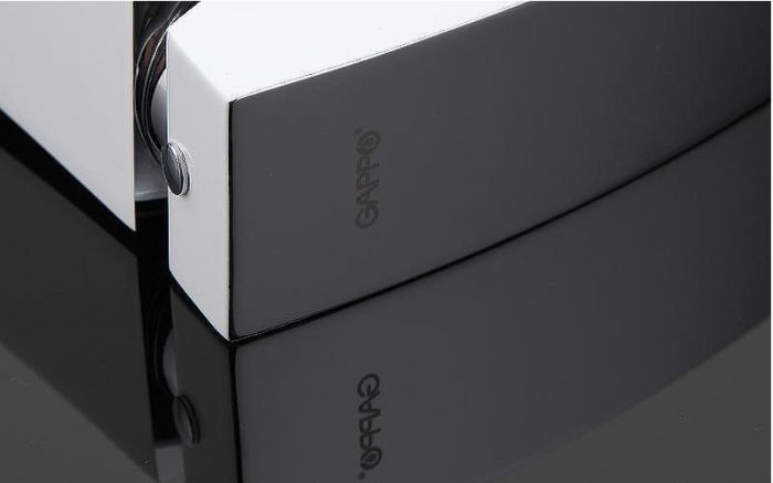 Смеситель для раковины Gappo G07 G1007-8 Белый Хром