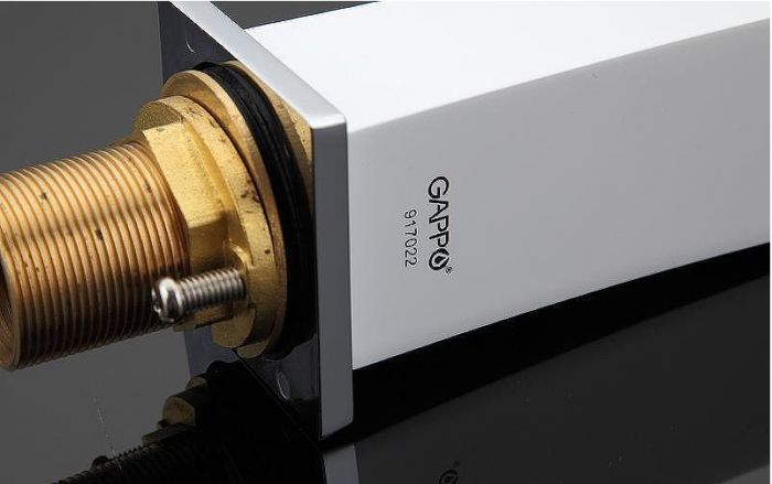 Смеситель для раковины Gappo G07 G1007-8 Белый Хром