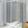 Душевой уголок Radomir 110x90 1-09-1-0-0-1221 профиль Белый стекло матовое Душевой уголок Radomir 110x90 1-09-1-0-0-1221 профиль Белый стекло матовое