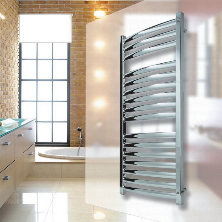 Полотенцесушитель электрический масляный Laris Атлант П16 120х50 Полотенцесушитель электрический масляный Laris Атлант П16 120х50