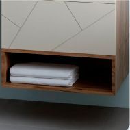 Ниша для тумбы Бриклаер Кристалл 60 4627125416859 Дуб крафт табачный