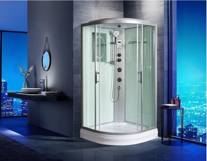 Душевая кабина WeltWasser WW500 Werra 904 90x90 10000003232 профиль Хром стекло прозрачное