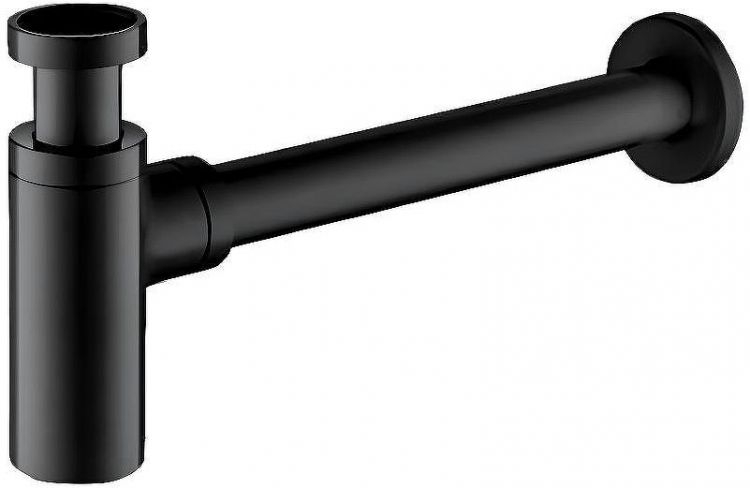 Сифон для раковины Frap F82-7 Черный матовый Сифон для раковины Frap F82-7 Черный матовый