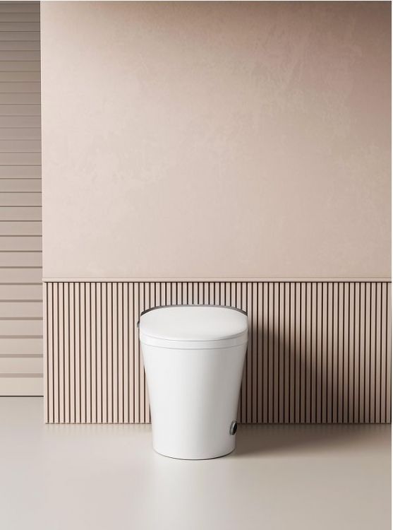 Унитаз биде Laguraty S650 приставной цвет Белый с сиденьем Микролифт