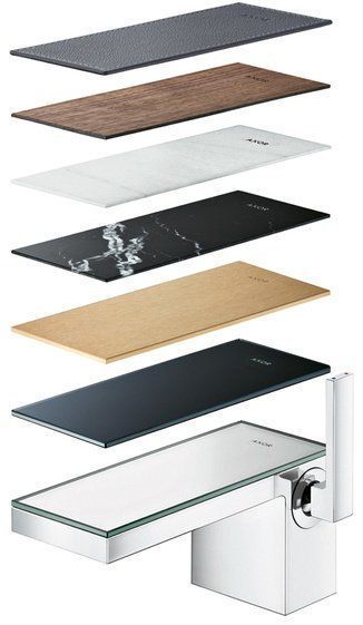 Панель AXOR MyEdition 245 белый мрамор Lasa Covelano Vena Oro 47910000