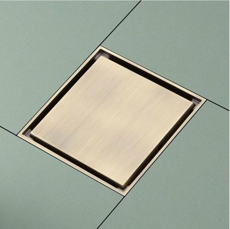 Душевой трап Gappo G81005-4 с решеткой Бронза