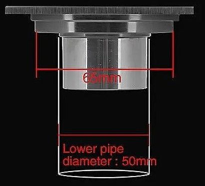 Душевой трап Gappo G81005-4 с решеткой Бронза