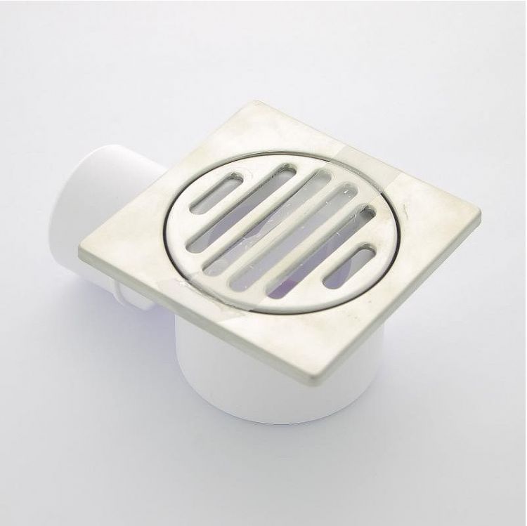 Душевой трап McAlpine MRFG4 с решеткой цвет Белый