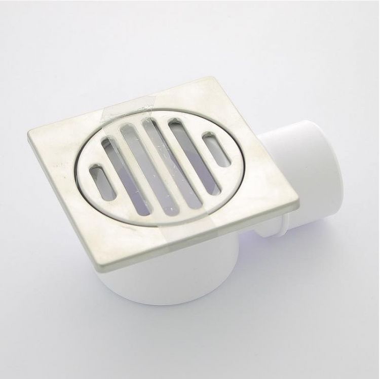 Душевой трап McAlpine MRFG4 с решеткой цвет Белый