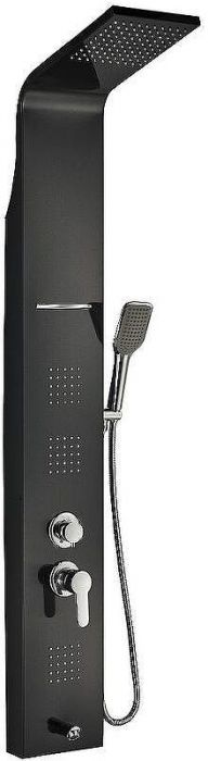 Душевая панель Boch Mann Niagara Nero BM8341 с гидромассажем Черная