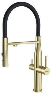 Смеситель для кухни KUCHENSTERN ELIT-FE 407GL40 цвет Золото