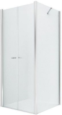 Душевой уголок New Trendy New Soleo Chrome 80х80 D-0144A/D-0091B профиль Хром стекло прозрачное