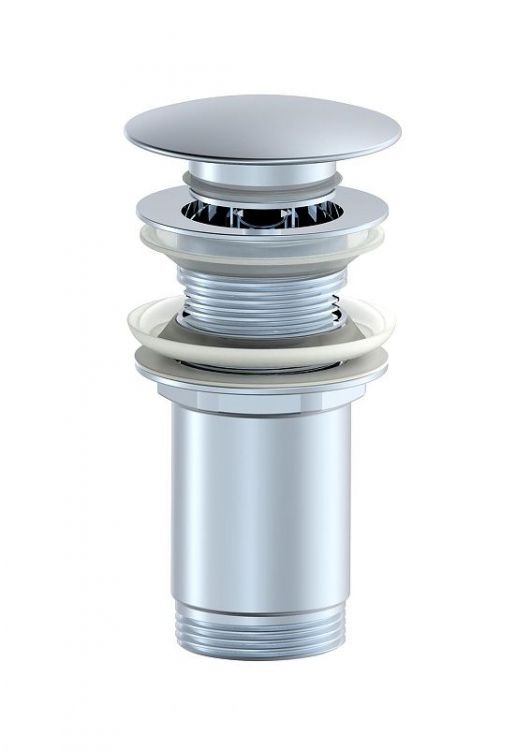 Донный клапан Wonzon & Woghand WW-88SS09-CR click-clack цвет Хром Донный клапан Wonzon & Woghand WW-88SS09-CR click-clack цвет Хром