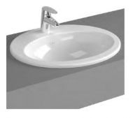 Раковина Vitra S20 5468B003-0001, накладная 