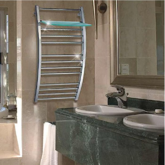 Водяной полотенцесушитель Grota Vela 630х1200 Хром