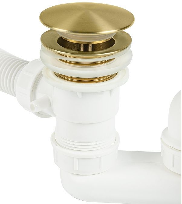 Слив-перелив FILARETE FL90MG click-clack цвет Золото матовое