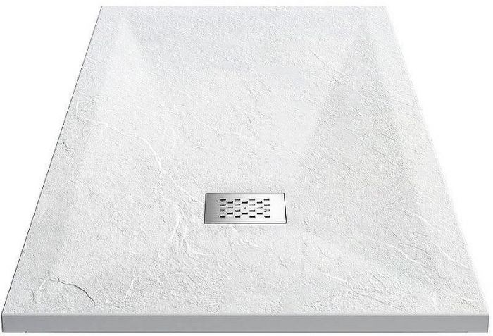 Душевой поддон из искусственного камня Vincea 120x100 VST-4SR1012W Белый матовый