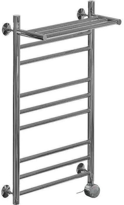 Электрический полотенцесушитель Ника Classic ЛП (Г2) ВП 80/40 с полкой Хром