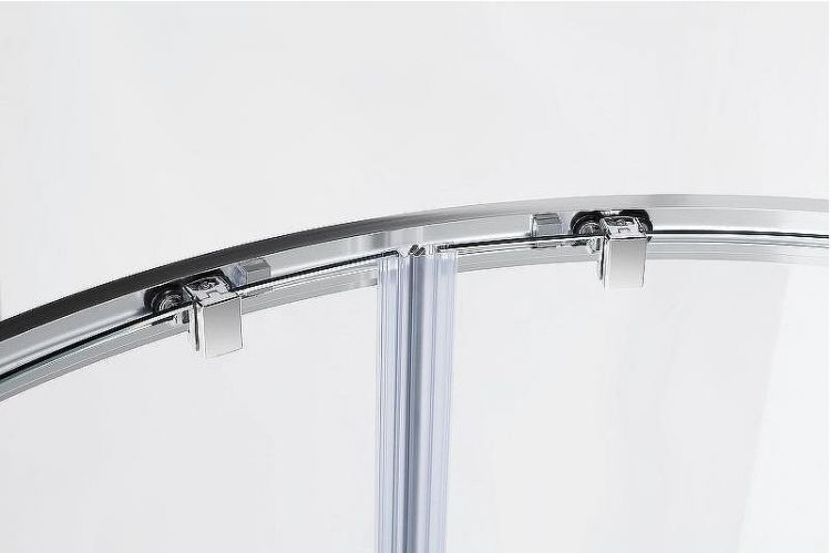 Душевой уголок Cezares Molveno 100х80 MOLVENO-RH-2-100/80-P-Cr профиль Хром стекло рифленое