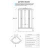 Душевая кабина Triton Риф 90x90 В