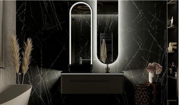 Тумба под раковину Jorno Shine 120 Shi.01.120-M/P/A подвесная Антрацит