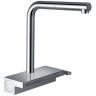 Hansgrohe Aquno Select M81 Смеситель для кухни, 1 отв., с вытяжным душем, sBox, цвет: хром