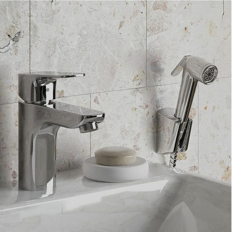 Смеситель для раковины Paini Viva Style P4CR205/574 с гигиеническим душем Хром Смеситель для раковины Paini Viva Style P4CR205/574 с гигиеническим душем Хром