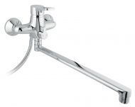 Смеситель для ванны с душем с длинным изливом Timo Junior INOX 1905Y-CR chrome Смеситель для ванны с душем с длинным изливом Timo Junior INOX 1905Y-CR chrome