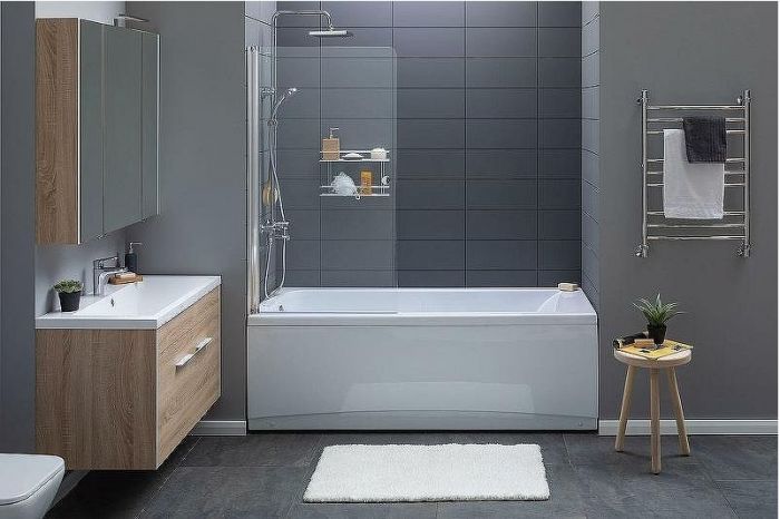 Акриловая ванна Aquanet Bright 175x75 216660 с каркасом