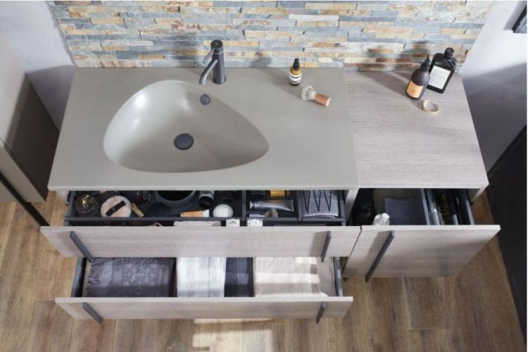 Тумба под раковину Jacob Delafon Nouvelle Vague 145 см EB3037RU-G1C белый Тумба под раковину Jacob Delafon Nouvelle Vague 145 см EB3037RU-G1C белый