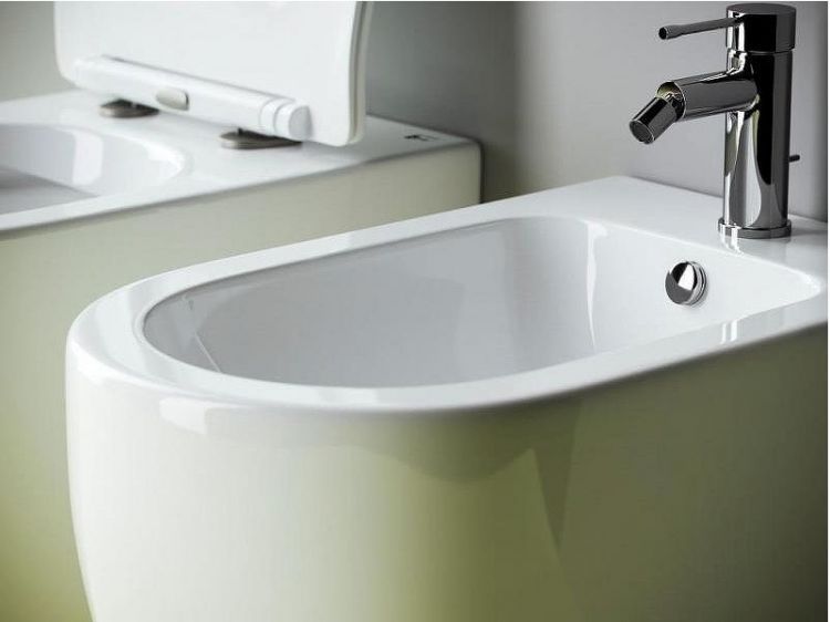 Биде Ceramicanova Metropol CN4005 Белое Биде Ceramicanova Metropol CN4005 Белое