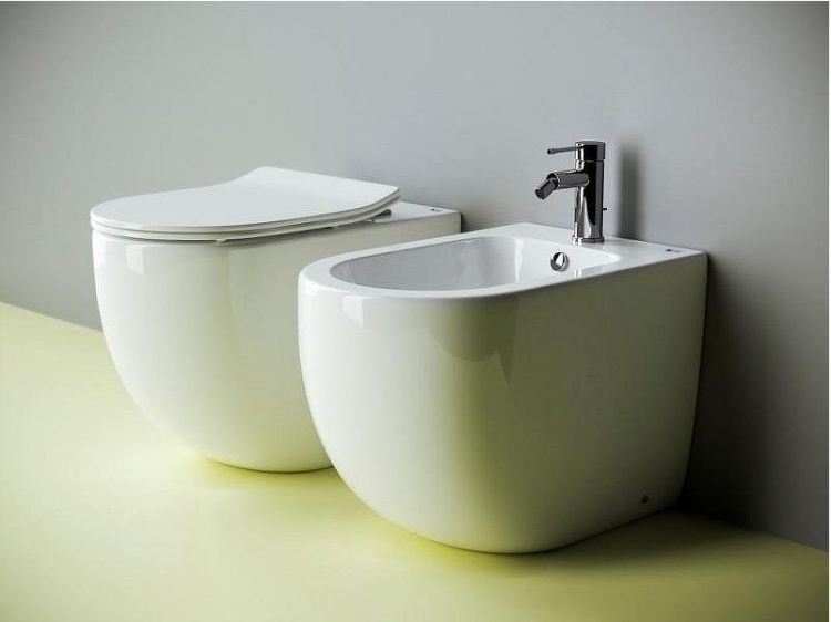 Биде Ceramicanova Metropol CN4005 Белое Биде Ceramicanova Metropol CN4005 Белое