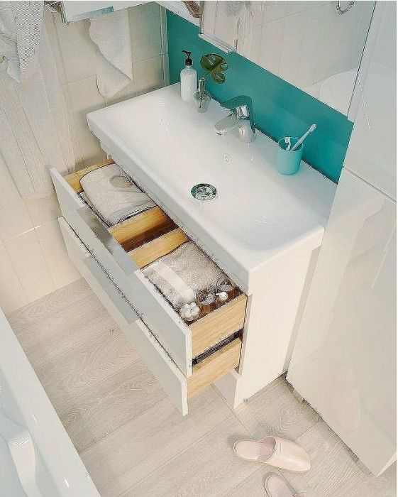 Тумба под раковину 1MarKa Gaula 60Н У92515 White