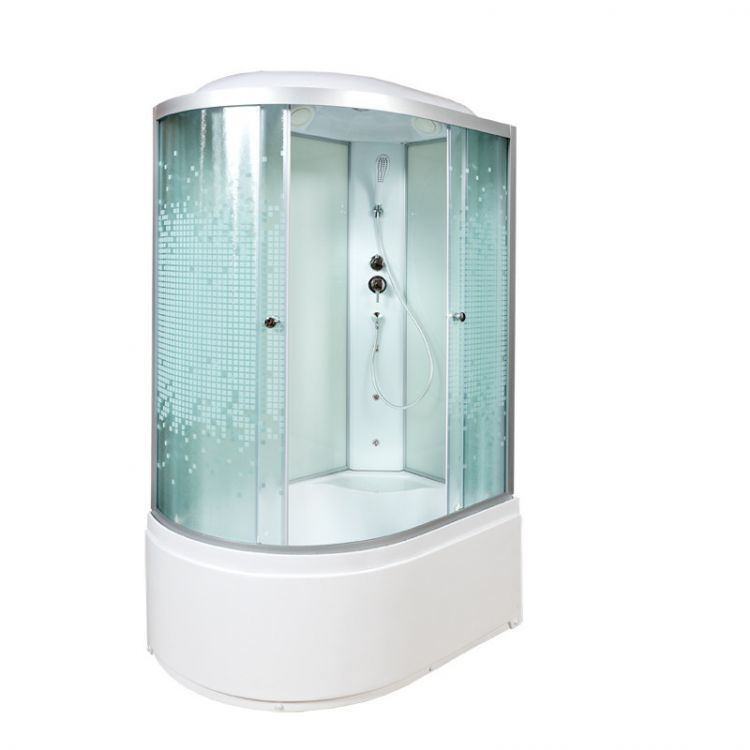 Душевая кабина Deto L 920 R с гидромассажем 120x80x215