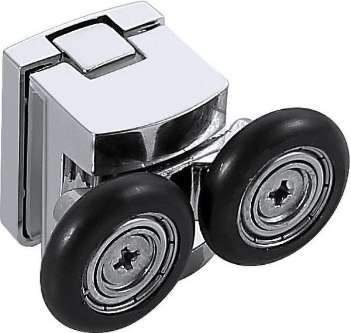 Душевая дверь Aquatek 120 AQ ARI RA 12020CH профиль Хром стекло прозрачное