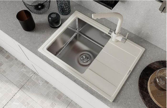 Кухонная мойка Florentina Комби-650 21.390.B0650.201 Жасмин