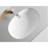 Умывальник CERAMICANOVA Element овальный встраиваемый под столешницу с крепежом и шаблоном для установки CN6044