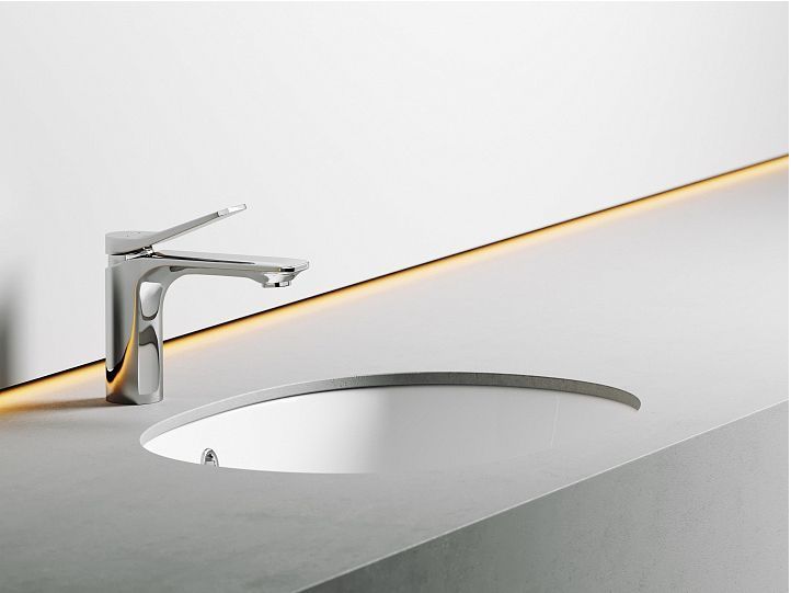 Умывальник CERAMICANOVA Element овальный встраиваемый под столешницу с крепежом и шаблоном для установки CN6044 Умывальник CERAMICANOVA Element овальный встраиваемый под столешницу с крепежом и шаблоном для установки CN6044