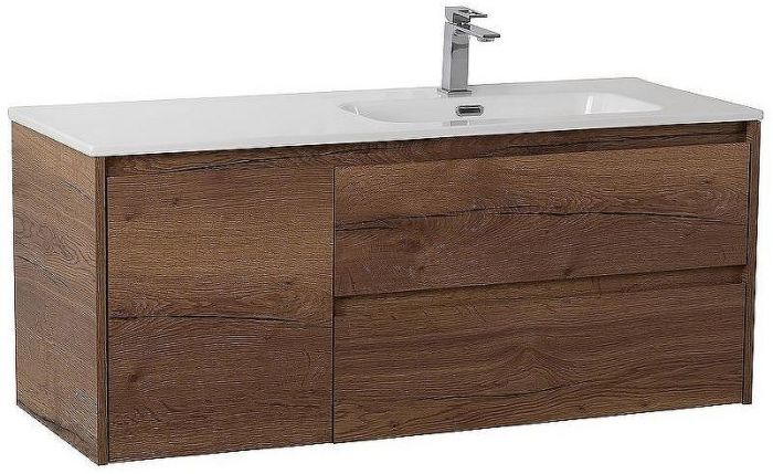 Тумба под раковину BelBagno Kraft 120 R KRAFT-1200-2C-1A-SO-RT-R подвесная Rovere Tabacco