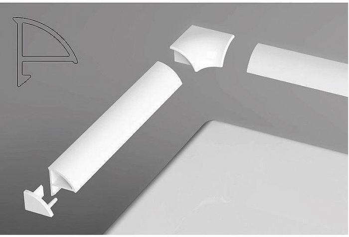 Декоративная планка Ravak 6 1100 XB441100001 Белая