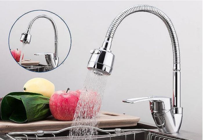 Смеситель для кухни Frap H701 F43701-B Хром