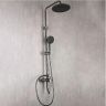 Душевая система Frap F24011-9 Оружейная сталь Душевая система Frap F24011-9 Оружейная сталь