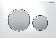 Клавиша смыва Geberit Sigma 20 115.882.KL.1 Белая Матовый хром