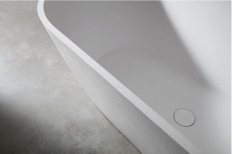 Ванна из искусственного камня Abber Frankfurt 170x75 AM9941 Белая матовая без гидромассажа Ванна из искусственного камня Abber Frankfurt 170x75 AM9941 Белая матовая без гидромассажа