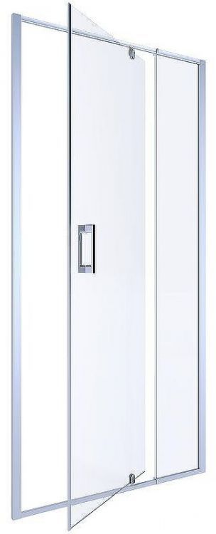 Душевая дверь Alex Baitler 100 AB71C100 профиль Сатин стекло прозрачное Душевая дверь Alex Baitler 100 AB71C100 профиль Сатин стекло прозрачное