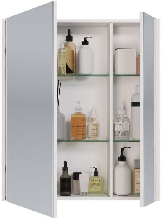 Зеркальный шкаф Dreja Prime 60 99.9304 Белый